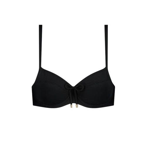 Cyell Niet-voorgevormde beugel bikinitop - Zwart