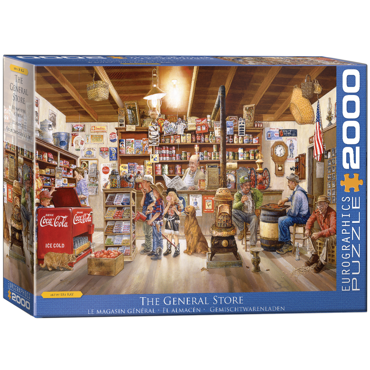 Eurographics Puzzel - Eurographics – 2000 Stukjes – The General Store