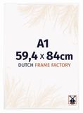 Dutch Frame Factory Fotolijst A1 59,4x84 cm Wit Hoogglans Aluminium