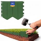 GARDENIX Flexibele gazonrand, groen, 5,15 m