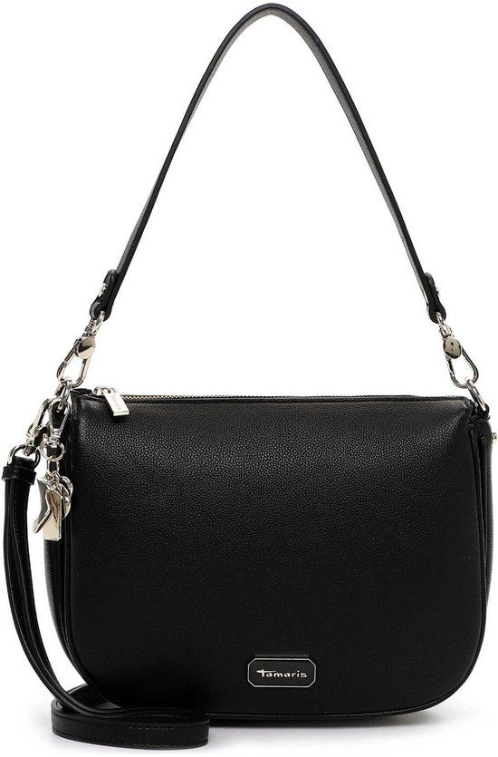 Tamaris Handtas Schoudertas TAS Katharina Hand Bag Black Zwart
