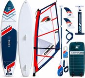 GLADIATOR WindSUP 11'6, F2 Checker 4m² voile, set complet de planche à voile