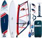 GLADIATOR WindSUP 11'6, F2 Checker 4m² voile, set complet de planche à voile