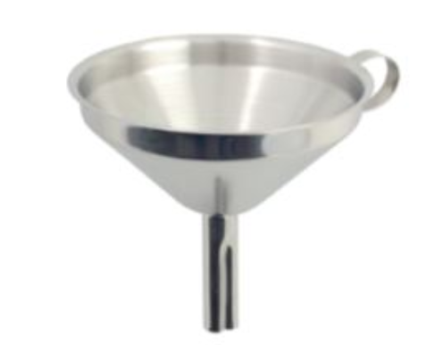 Metaltex 185308010 Keukentrichter - Roestvrijstaal - 130 mm