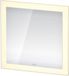 Duravit White Tulip miroir avec éclairage LED, version capteur, 750x750x50mm, aluminium blanc mat, WT7051000000100
