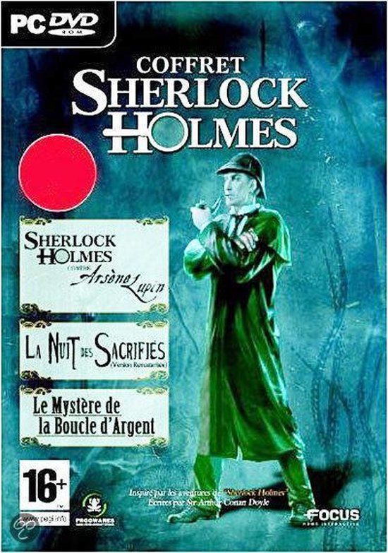 Logithéque Sherlock Holmes Crimebox PC CD-rom Avontuur Role Playing Game (RPG)