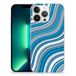 B2Ctelecom iPhone 13 Pro Max | Flexibel TPU bumper | Waves Blue