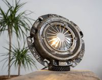 Mancave Store Tafellamp Industrieel - Metaal - Zwart/Grijs - E27