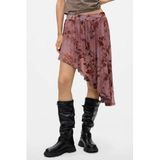 Desigual korte rok met print - oudroze