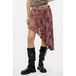 Desigual korte rok met print - oudroze