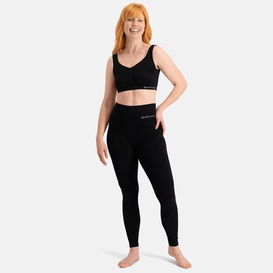 Bamboo Basics Seamless Legging Claire - Zwart - L