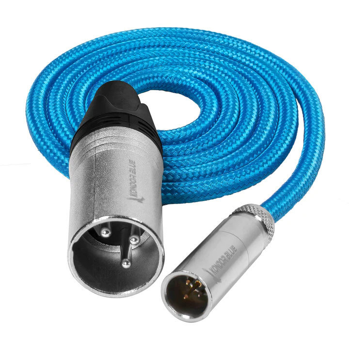 Kondor Blue Kondor Blue Mini XLR - XLR kabel 3ft Blue