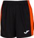 Joma Maxi Short Dames - Zwart / Oranje | Maat: S