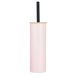 Berilo Alicante Toiletborstel in houder - lichtroze - wc-borstel - RVS met bamboe - 38 cm