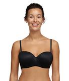 Chantelle Norah Bandeau T-shirt BH Strapless Zwart