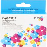 FLWR - Cartridges / Epson T0712 / cyaan / Geschikt voor Epson