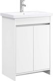 vidaXL Badkamermeubel Set Wit 81 x 40 x 84,5 cm Bewerkt hout