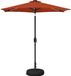 vidaXL Stokparasol Terracotta