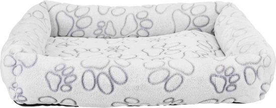 TRIXIE Nando Hondenmand Hoekig Lichtgrijs - 50 x 60 cm