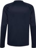 Hummel Hmlcore 2.0 Jersey L/S 230839 Shirt met lange mouwen voor heren, regular fit, ronde hals, lange mouwen, katoen, marine/wit, maat S