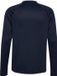 Hummel Hmlcore 2.0 Jersey L/S 230839 Shirt met lange mouwen voor heren, regular fit, ronde hals, lange mouwen, katoen, marine/wit, maat S