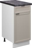 Vicco Fame-Line Keukenonderkast – 40 cm, WB Antraciet GrijsBeige