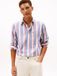 Tommy Hilfiger Heren Heritage Oxford ICON STP Shirt MW0MW41695 L/S Shirt, blauw, M