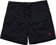 JP 1880 Heren Zwemshorts Beachwear Elastische Band Zwart Maat 4XL