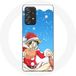 Maniacase Hoesje voor Samsung Galaxy A33 5G Anime One Piece Luffy Eerste Kerstdag 2023