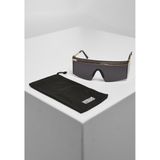 Urban Classics Sardinia Zonnebril - Zwart/Goudkleurig
