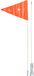 XLC SF-C01 Fietsvlag - Love Cycling - Kinderfiets - Oranje/Wit