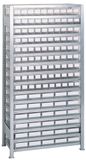 Promat/Tecwerk Stellingkast | H2000xB1000xD400 mm | basistelling | 16 stalen legplanken | 90 x 3, 30 x 4 transparant - 9000449870