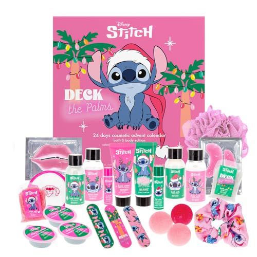 accentra MAD Beauty Disney STITCH adventskalender met 24 cosmeticaproducten