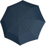 Knirps T.205 Duomatic Dot Art Navy bleu foncé parapluie tempête