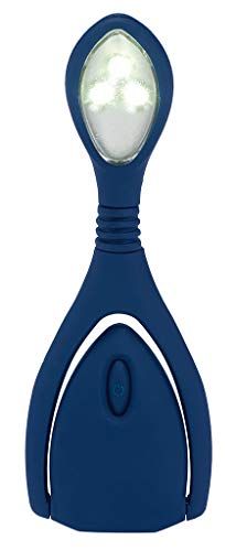 Moses Libri_x Lumi Plus LED-leeslamp - Nachtblauw - Klemlamp met dimmer