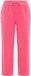 Ulla Popken - Dames - Broek Rose wijde rechte pijpen elastische tailleband - Fuchsiaroze - Maat 42+