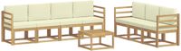 vidaXL - Buiten - bank - set - 7 - st