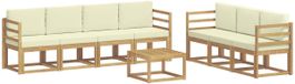 vidaXL - Buiten - bank - set - 7 - st