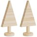 VidaXL Kerstboom 30 cm Massief Grenenhout