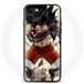 Maniacase Beschermhoes voor Oppo A16 Siamees Zwart Wit Blauw Ogen