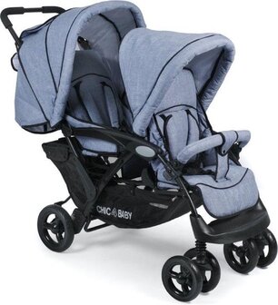 CHIC 4 BABY DUO kinderwagen - Licht Blauw - Duo Kinderwagen
