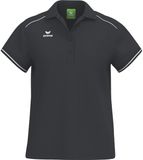 Erima Cmpt 3 Wings Polo Dames - Zwart / Wit | Maat: 46