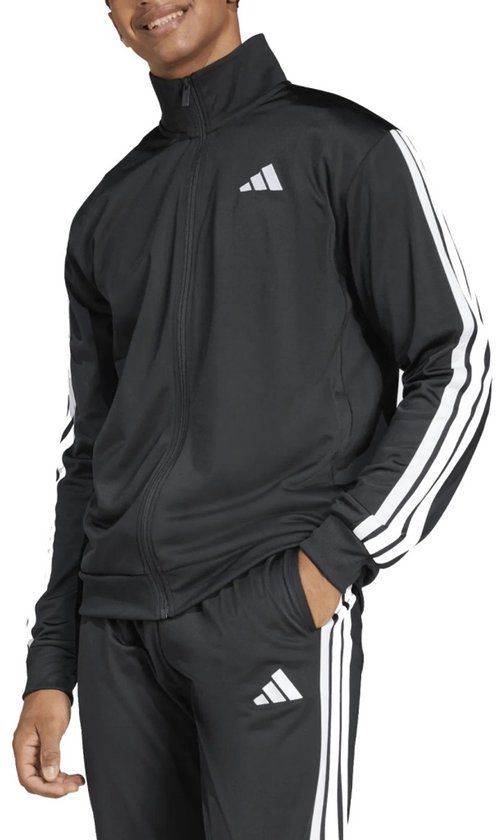 Adidas 3 Stripes Tricot Regular Trainingsjack Zwart M