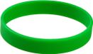 Merkloos Siliconen armbandjes - stretch - groen - polsbandjes - volwassenen