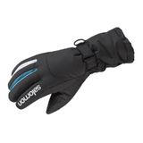 Salomon Zero CS kinderhandschoenen zwart bay blauw XS