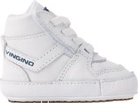 Vingino Rens mid crib sneaker - Jongens - Real white - Maat 18