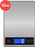 Kitchenwell Digitale Precisie Keukenweegschaal – Weegschaal Keuken - 1gr - 10kg – Tarra Functie - Grijs