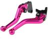 Elzusha - Leviers de frein et d'embrayage courts en aluminium pour moto
