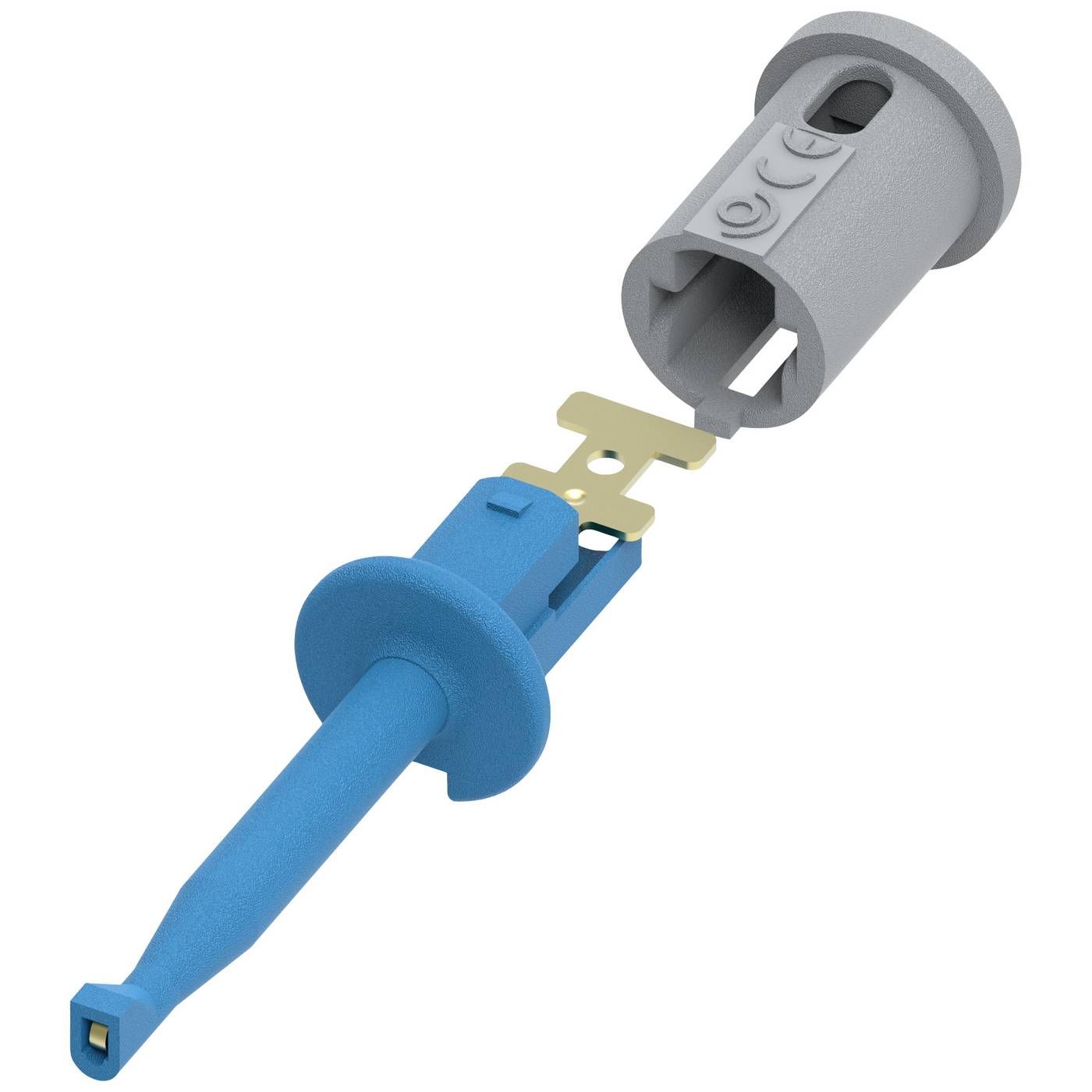 Electro PJP 6012-PRO-CD1-BL testpunt blauw