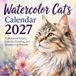 Watercolor Cats Calendar 2027